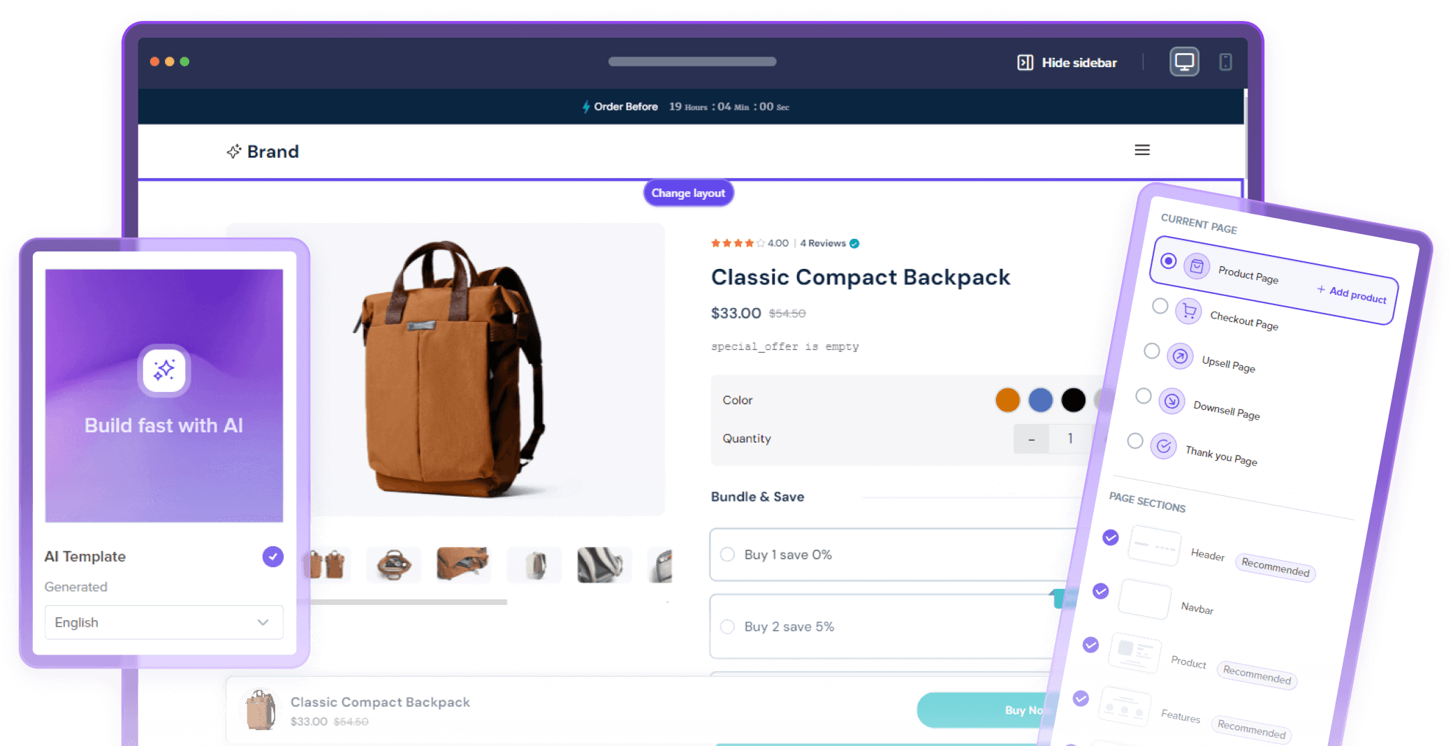 Lightfinnels AI Funnel Builder